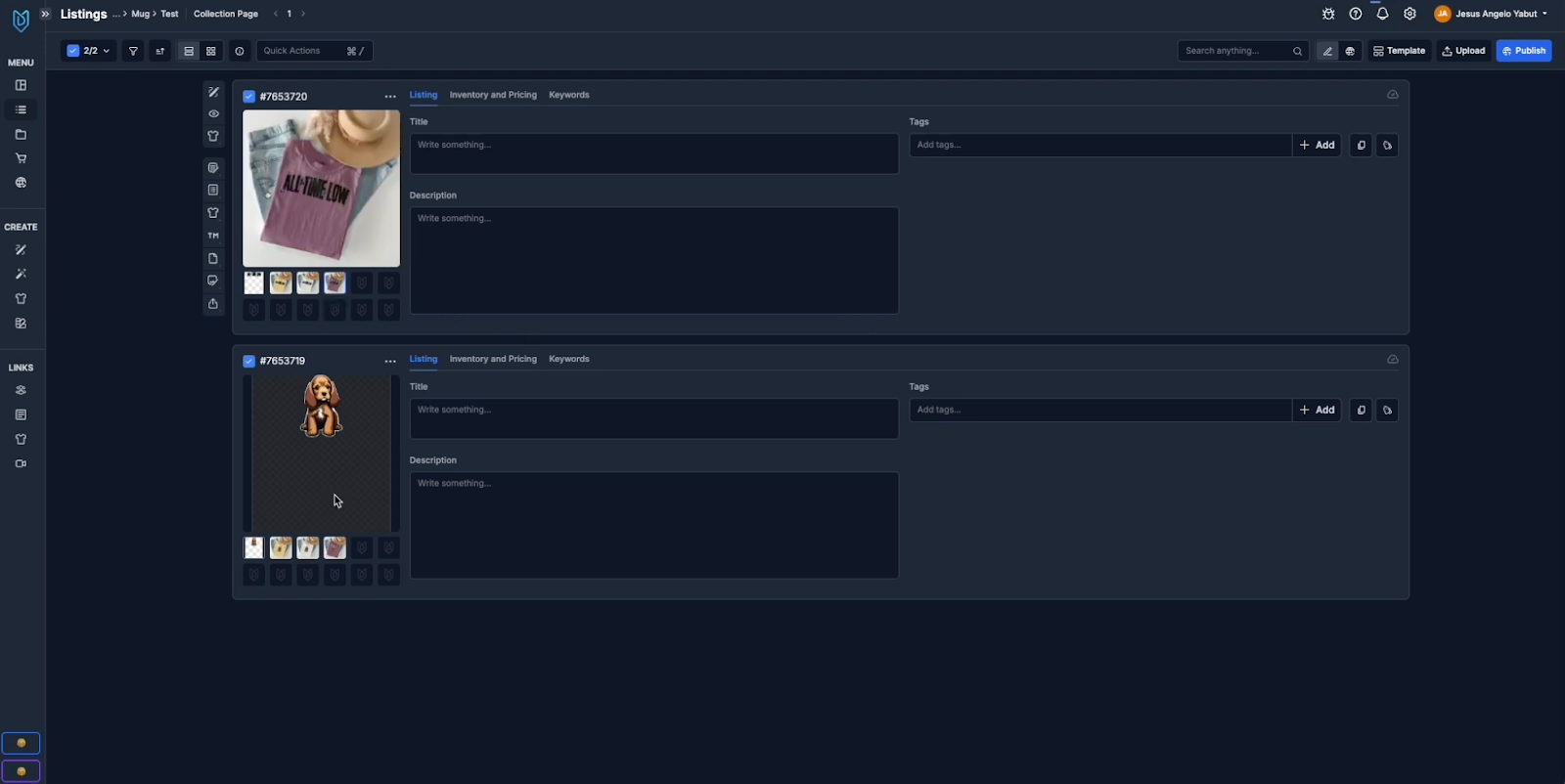 generate-and-preview-listings
