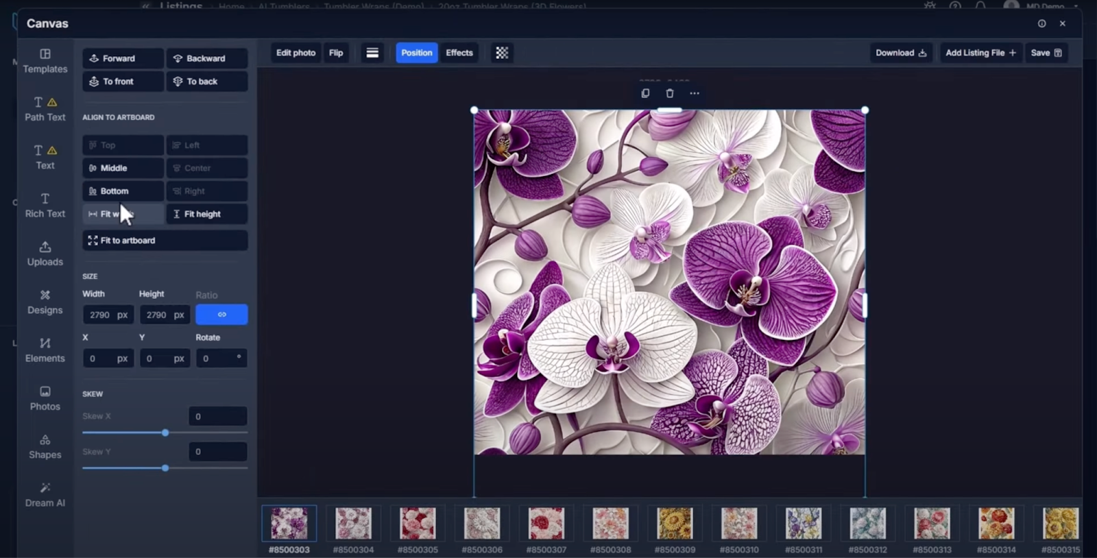 Preparing for Wrap Prints