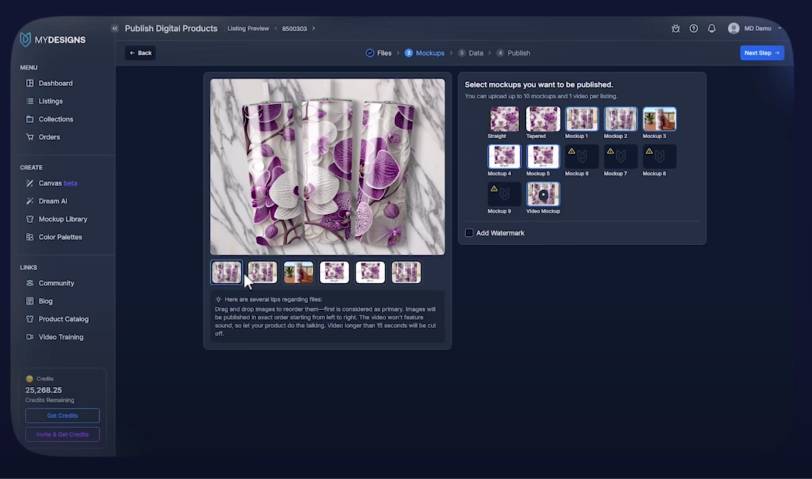 Publishing Mockups