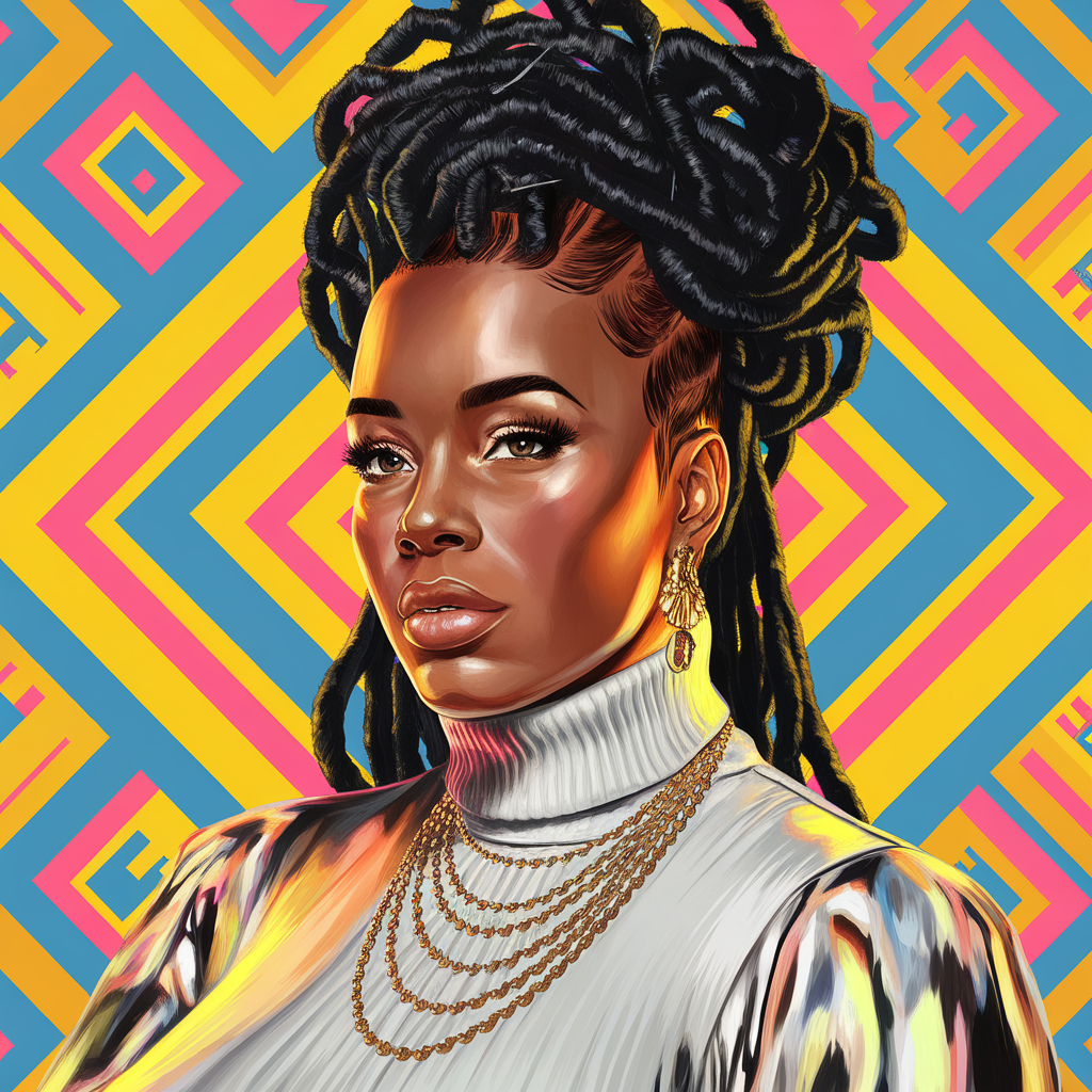 Ultra-Realistic Afro-Centric Illustration AI Generated