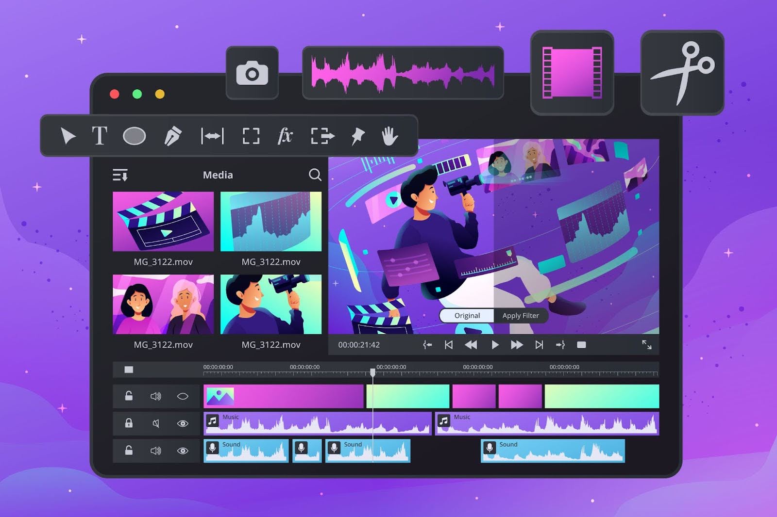 Image and Video Editing Made Easy with AI