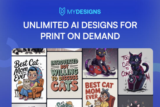 Unlimited AI Designs for Print on Demand