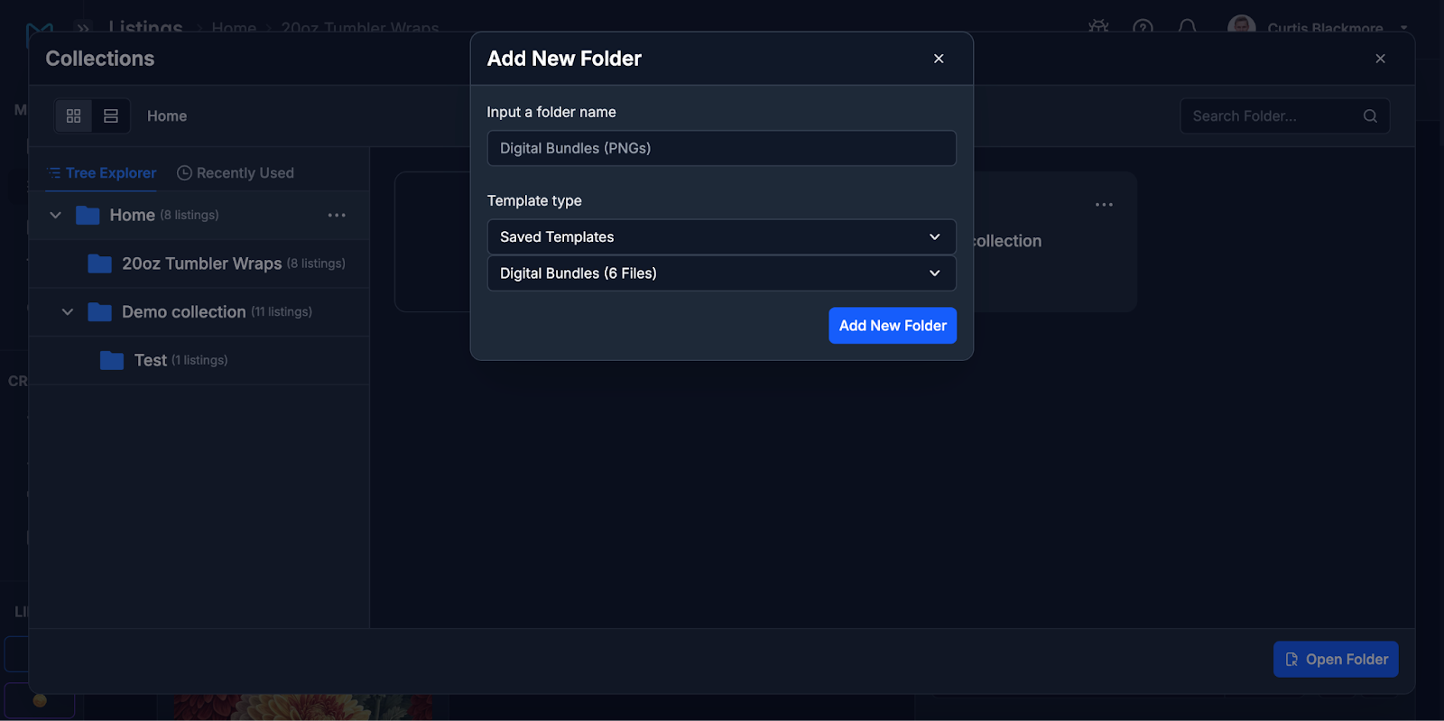 Create Folder - MyDesigns