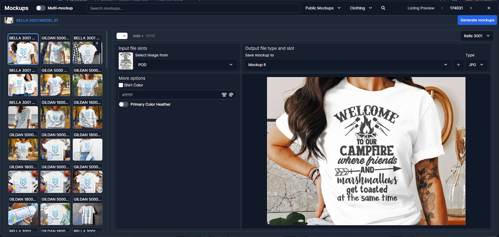 Visual Content and Mockups