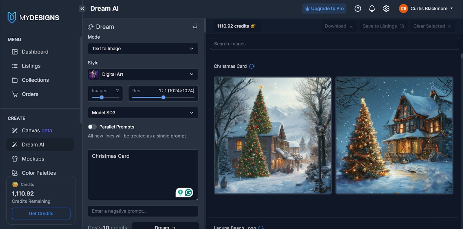 Design Ideation with Dream AI