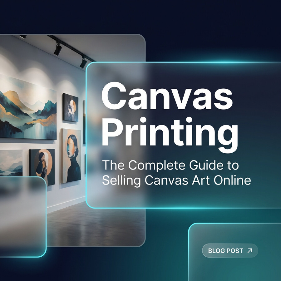Canvas printing complete guide to selling canvas art online