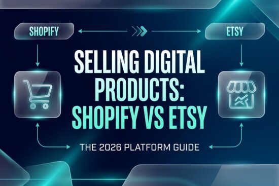 Selling Digital Products Shopify vs Etsy 2026 Platform Guide