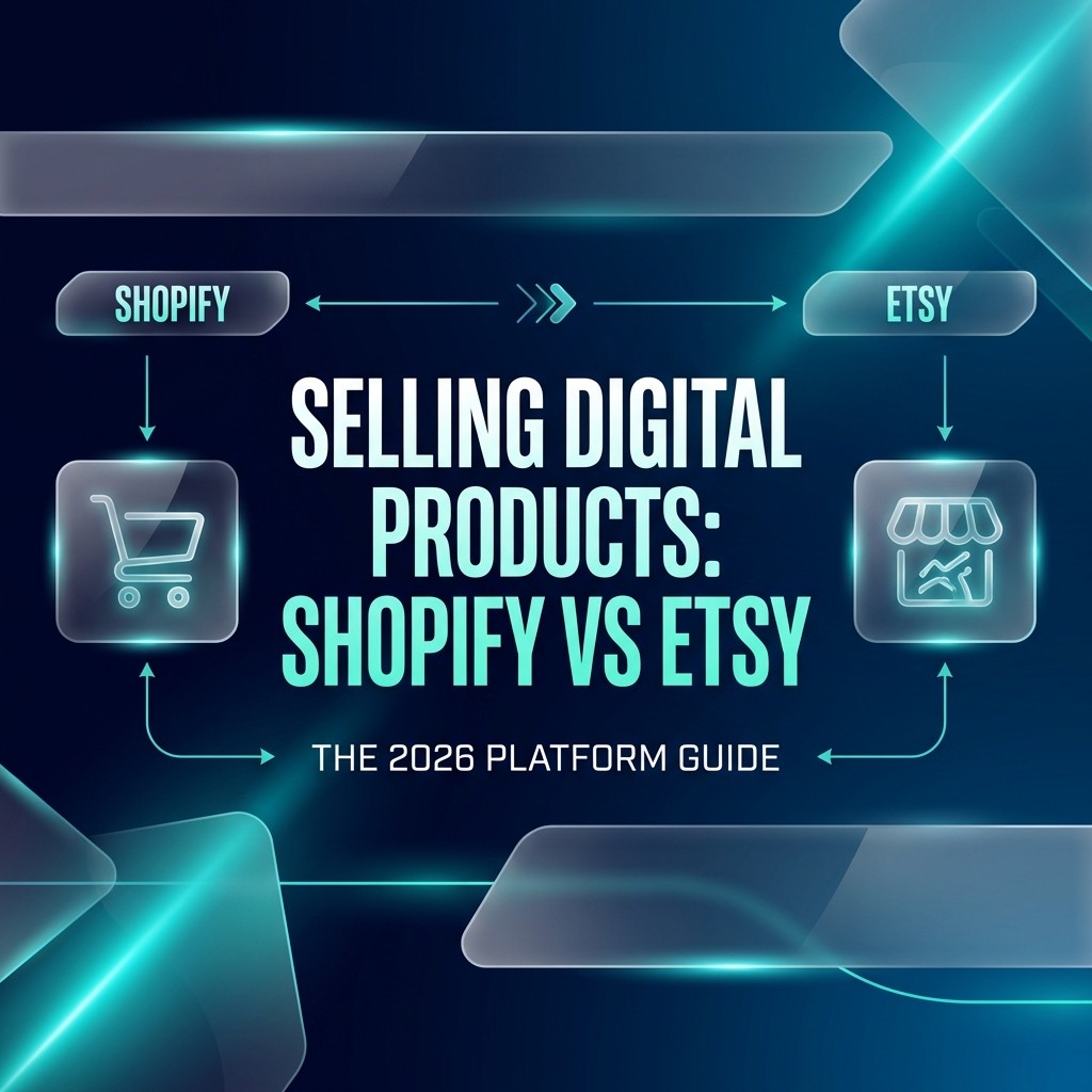Selling Digital Products Shopify vs Etsy 2026 Platform Guide