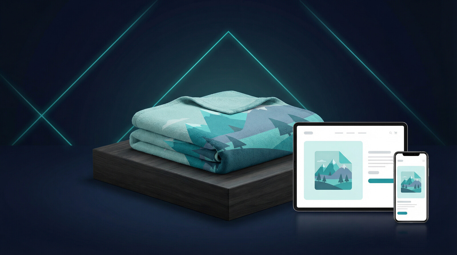 how to design custom blankets that look premium online