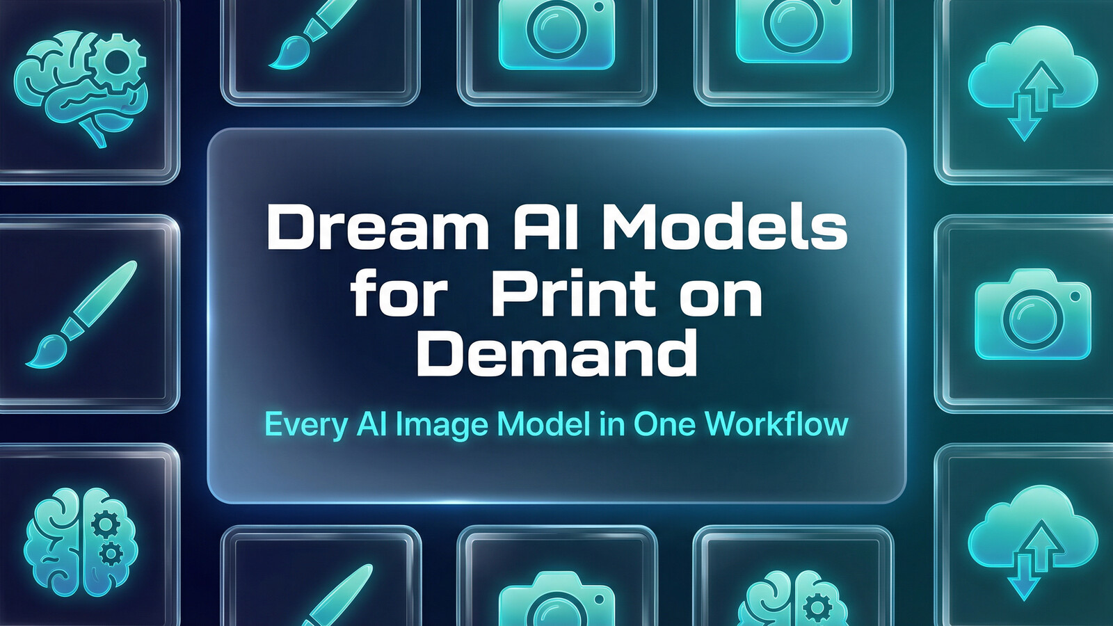 Dream AI models for print on demand - every AI image generator in MyDesigns