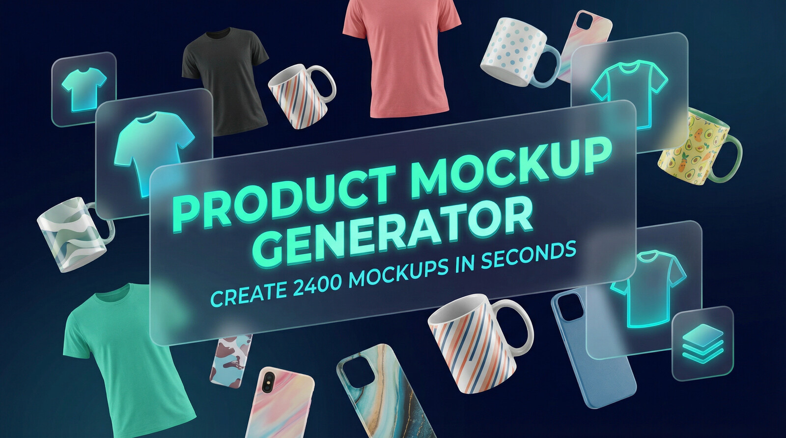 product mockup generator create 2400 mockups in seconds
