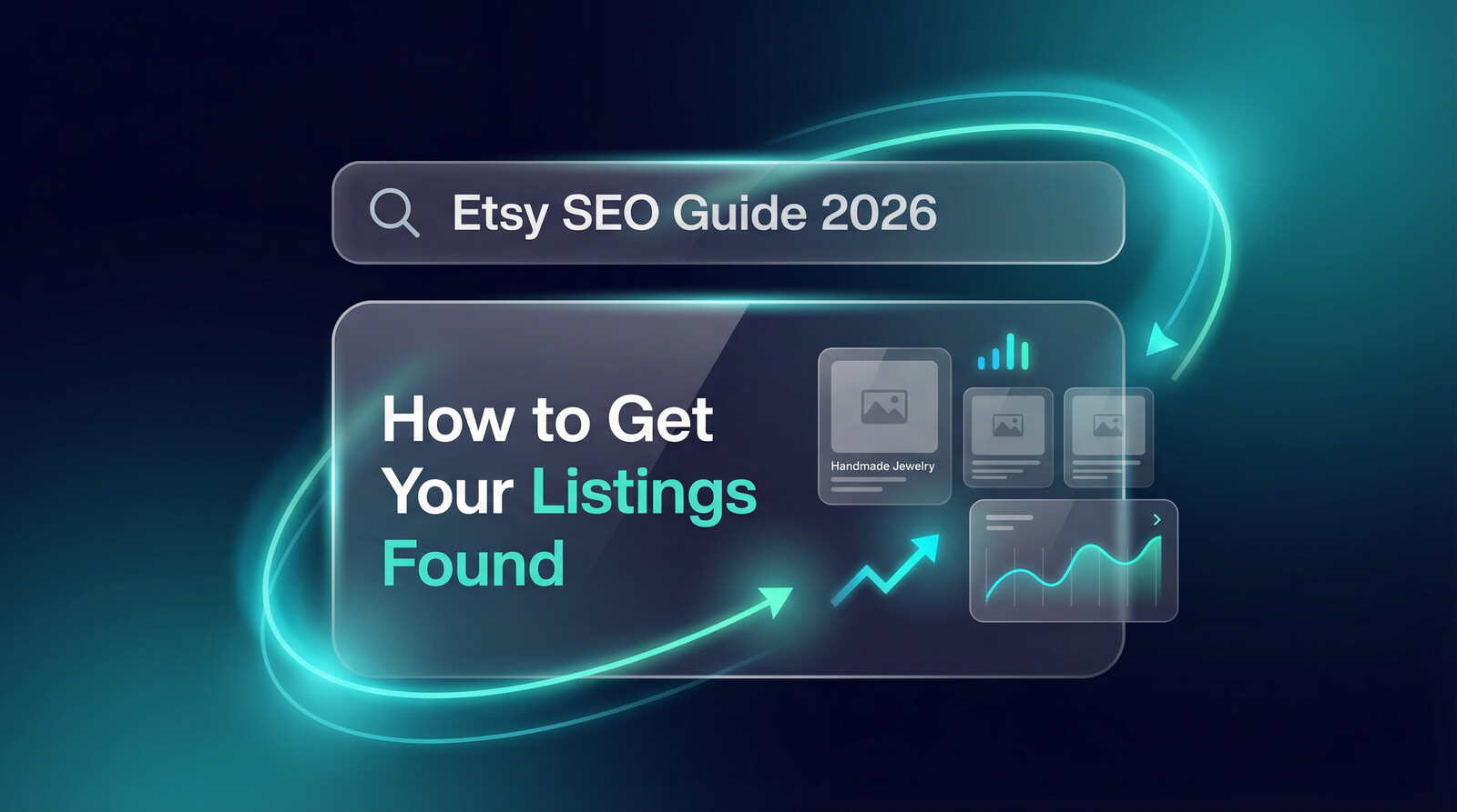 Etsy SEO guide 2026 thumbnail showing Etsy listing search optimization