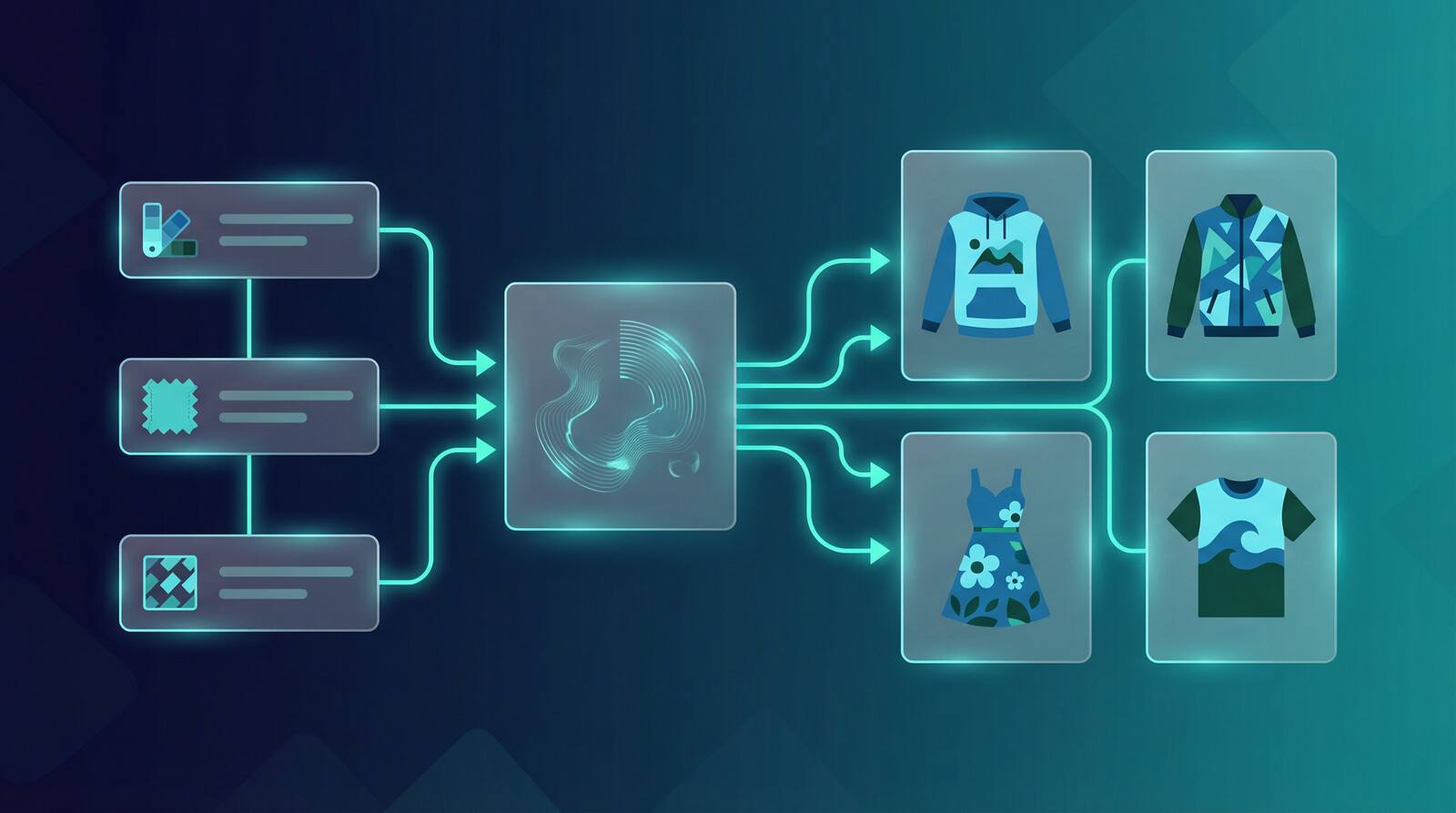 Prompt structure for an AI t-shirt design generator