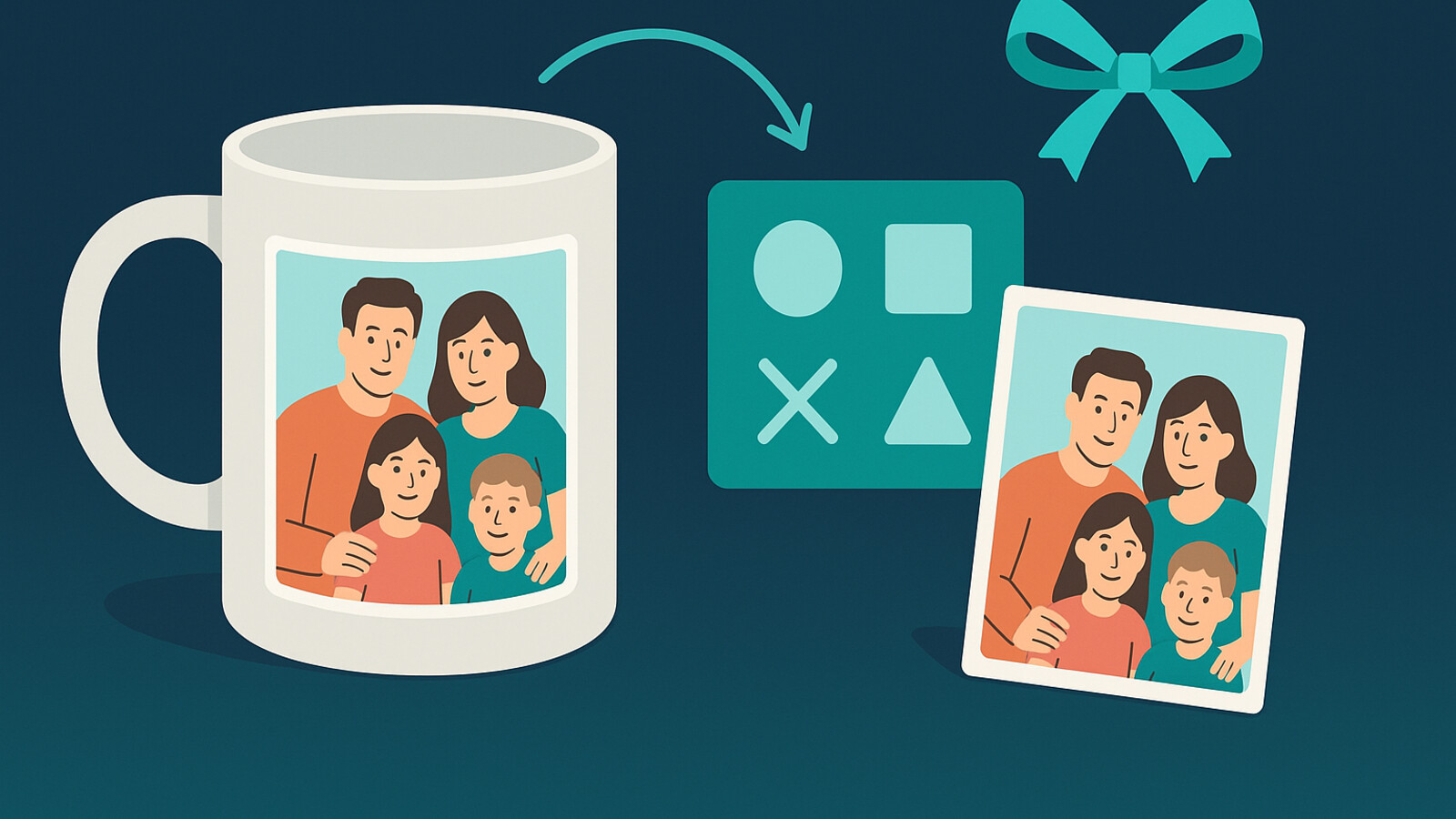 custom photo mugs design workflow for print on demand sellers