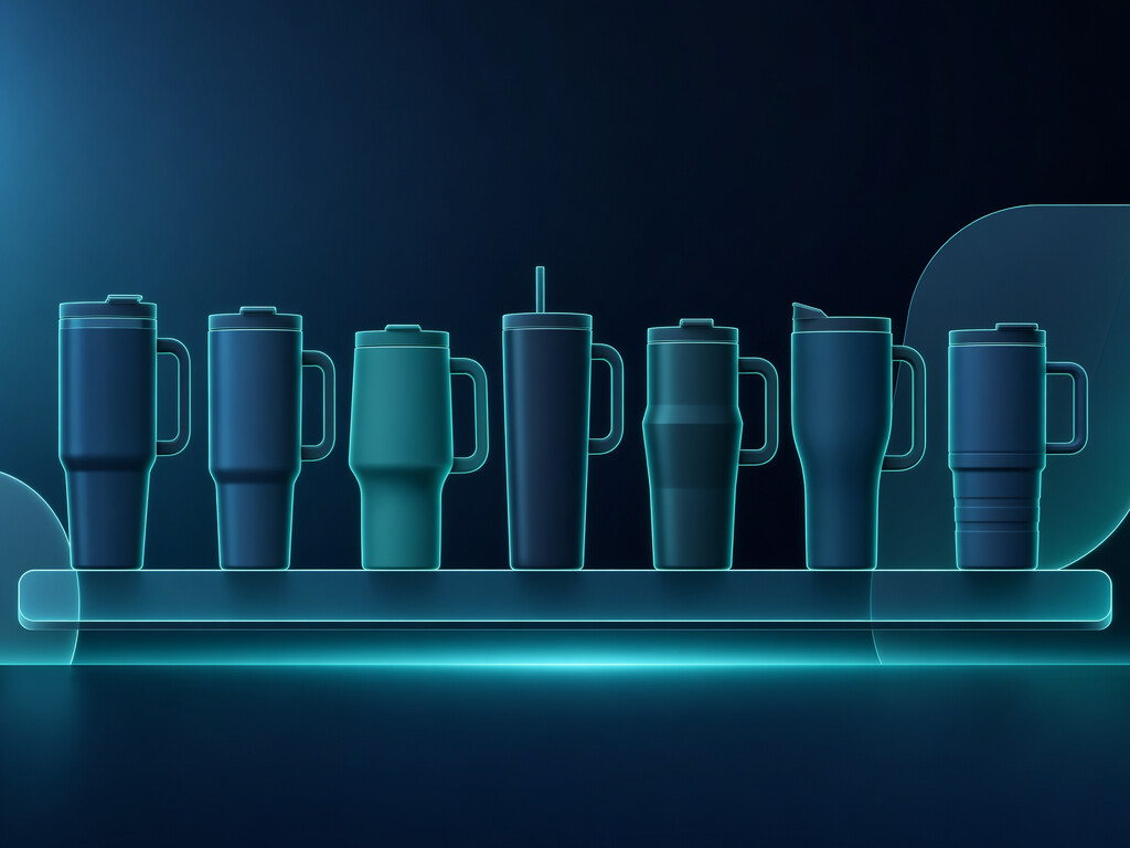 custom travel mugs niche planning illustration