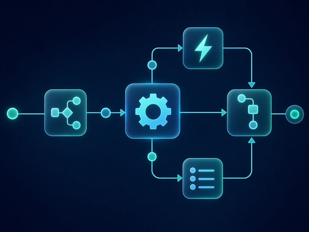 Etsy SEO optimization workflow automation concept