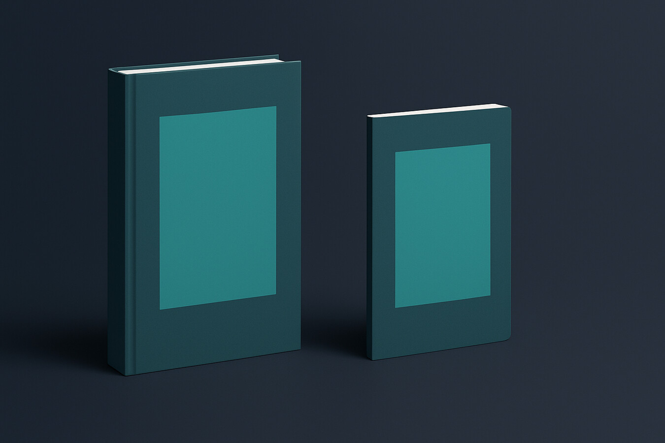 book mockup generator example for product page visuals