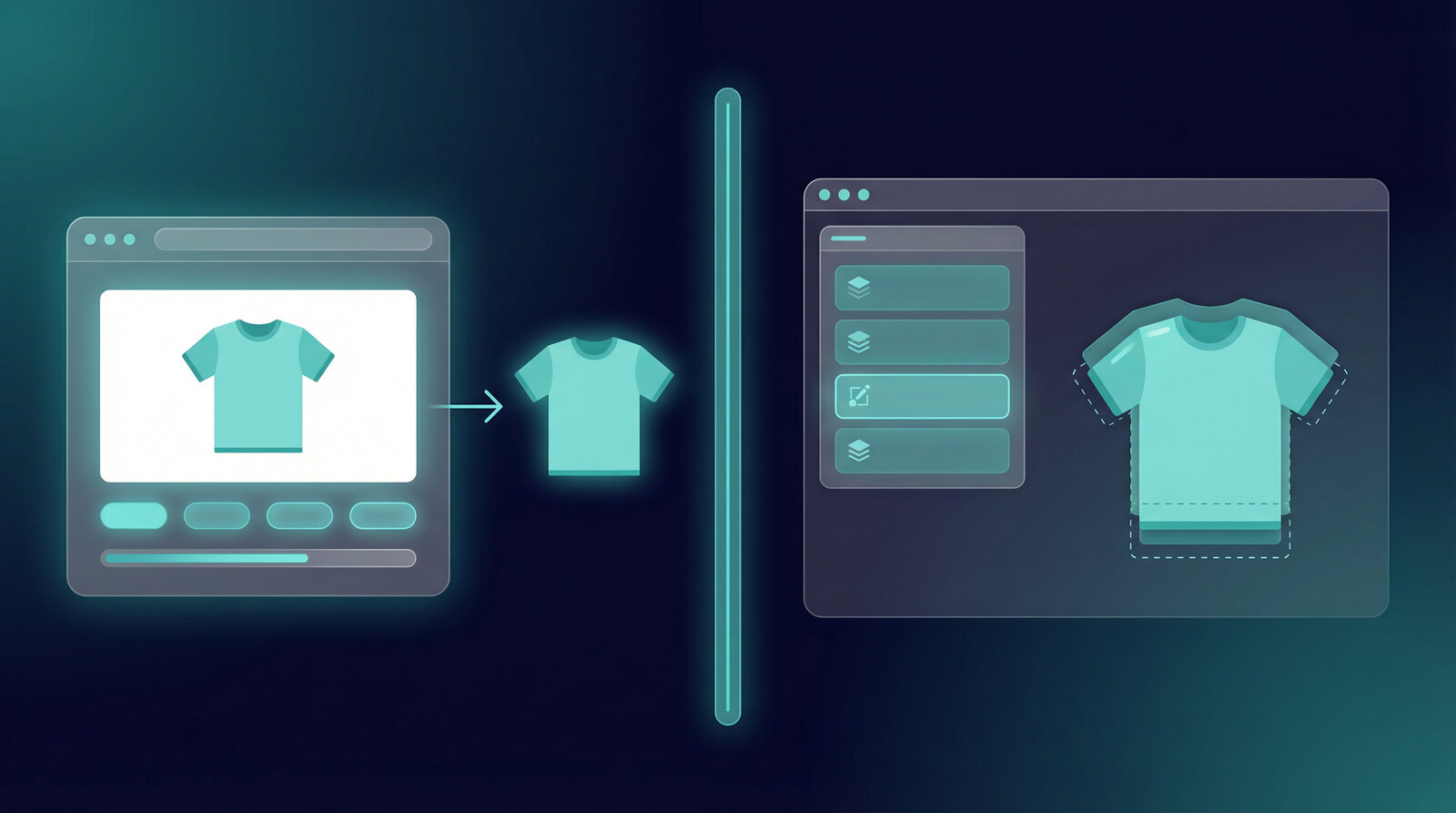 Free t-shirt mockup workflow for Etsy sellers