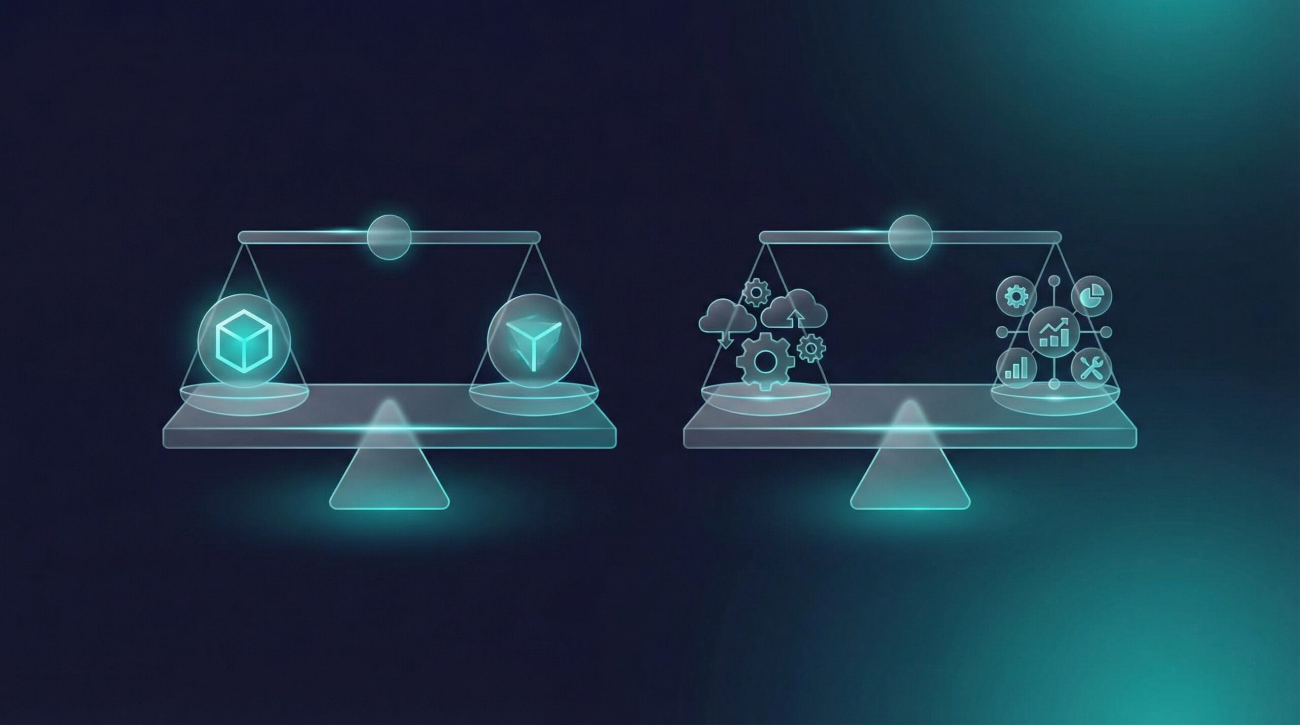 Platform comparison illustration