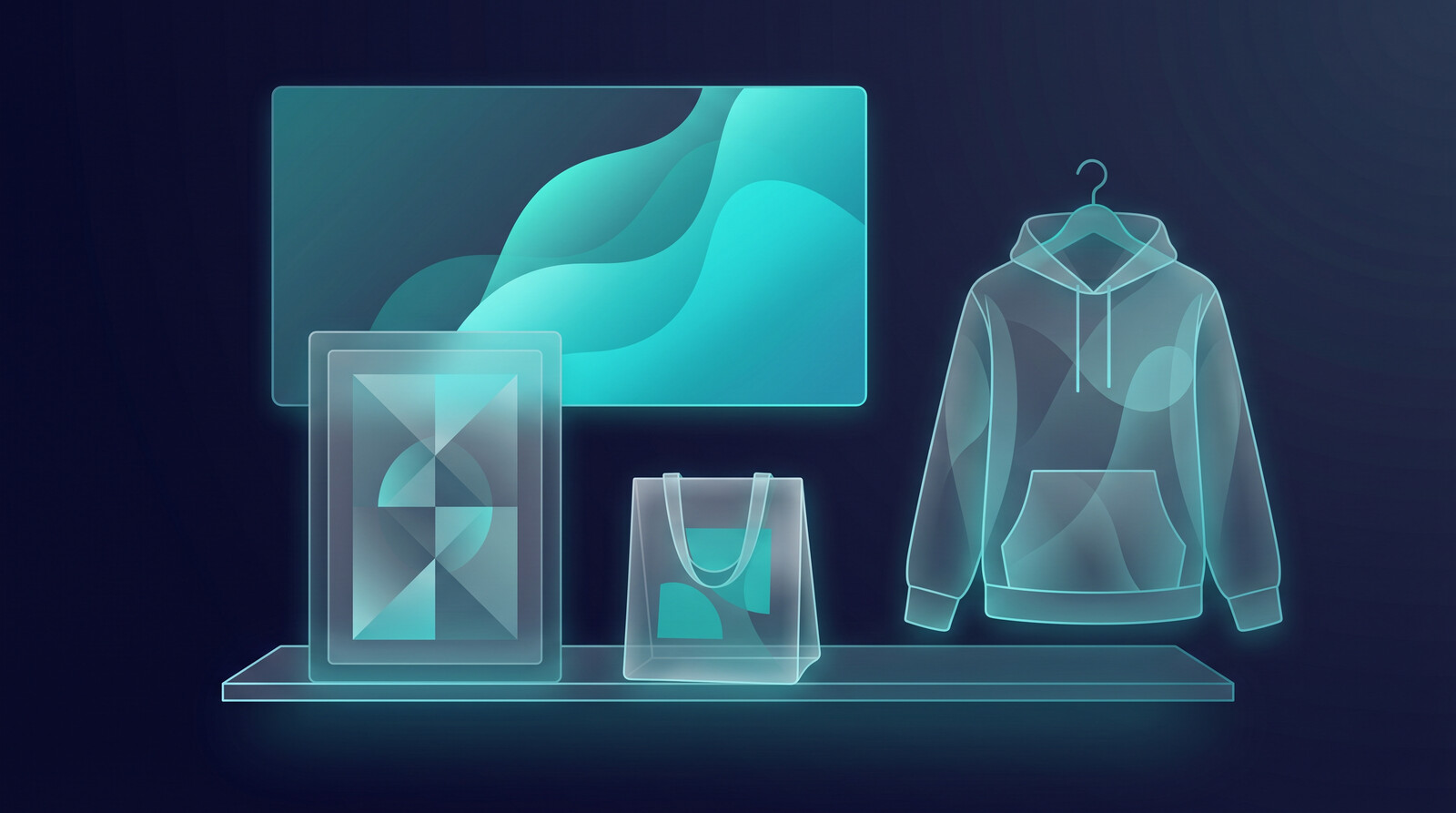 high-margin print on demand products including wall art and home decor