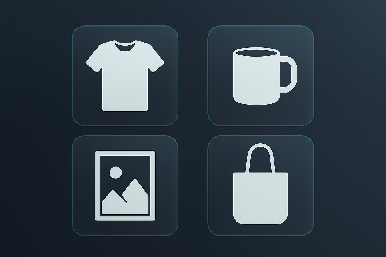 how to start a print on demand business niche selection illustration