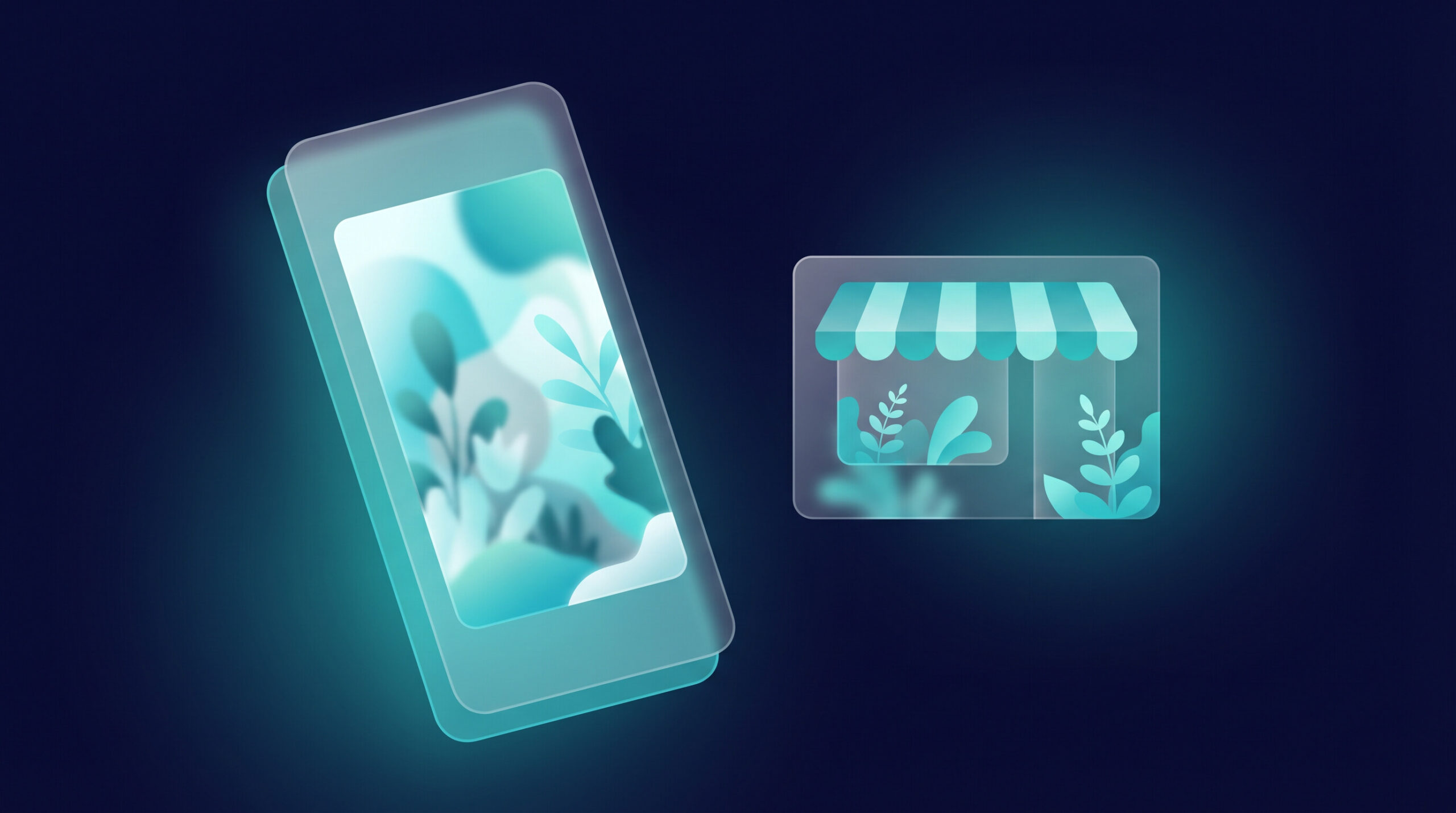 Phone showing a polished product mockup next to an etsy listing card