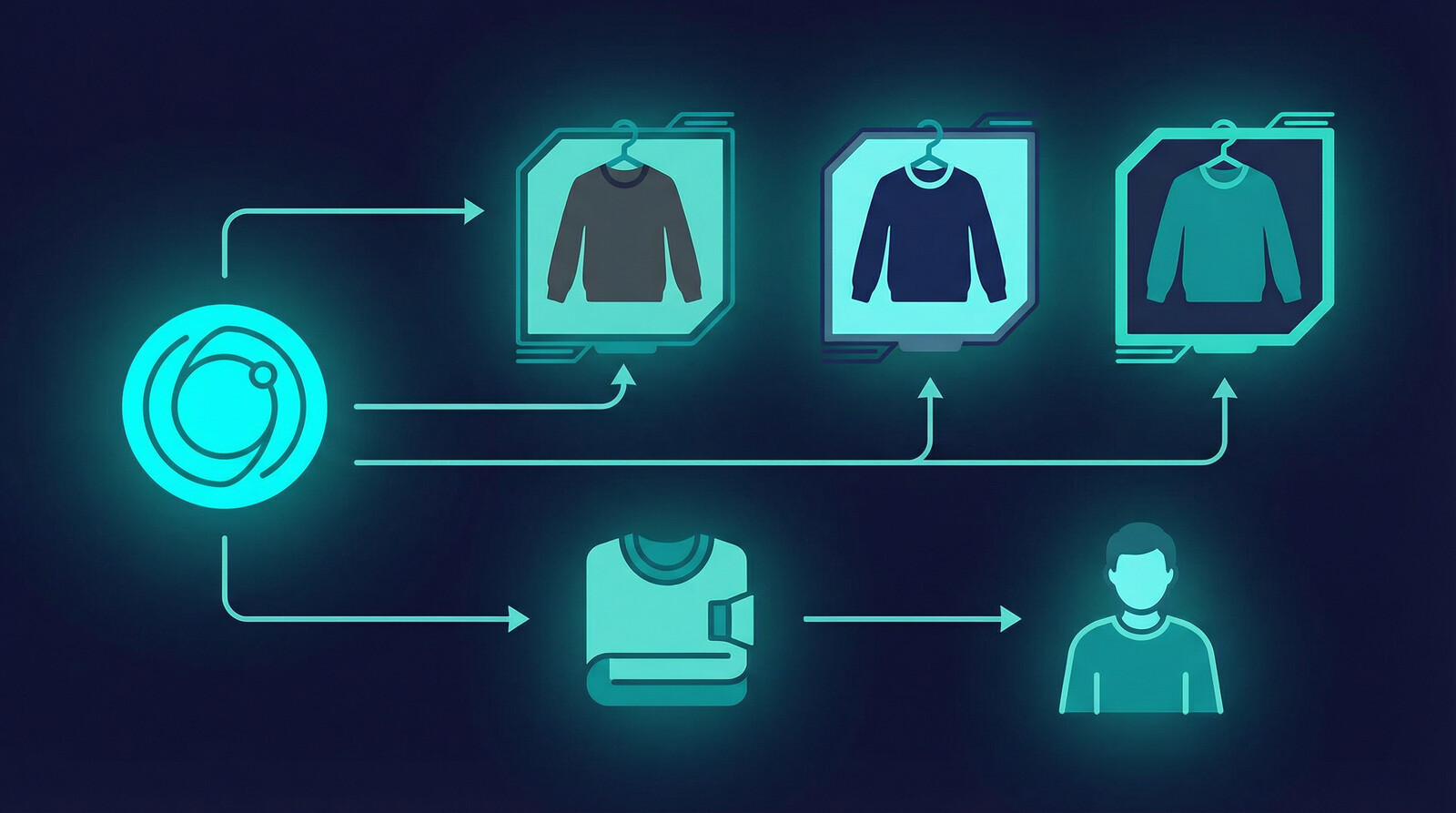 Sweatshirt mockup generator for scaling print on demand products