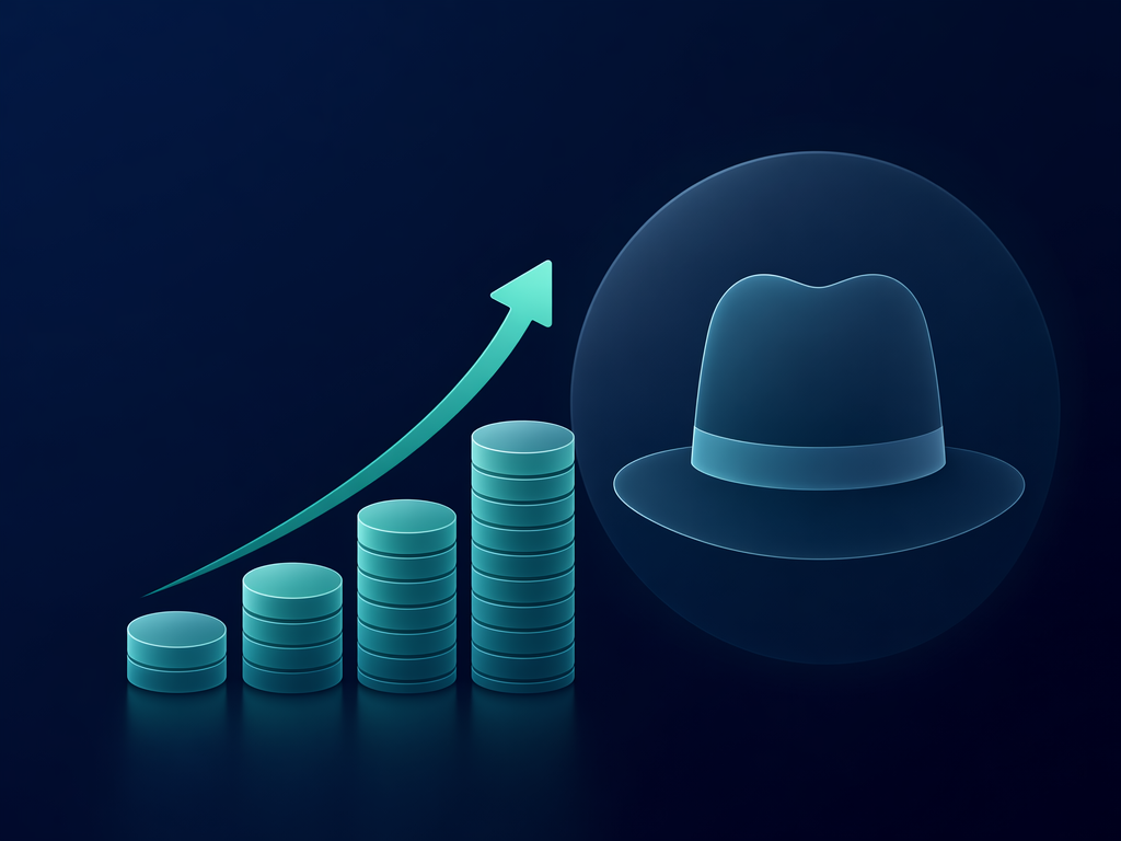 print on demand hat profit margin and pricing concept