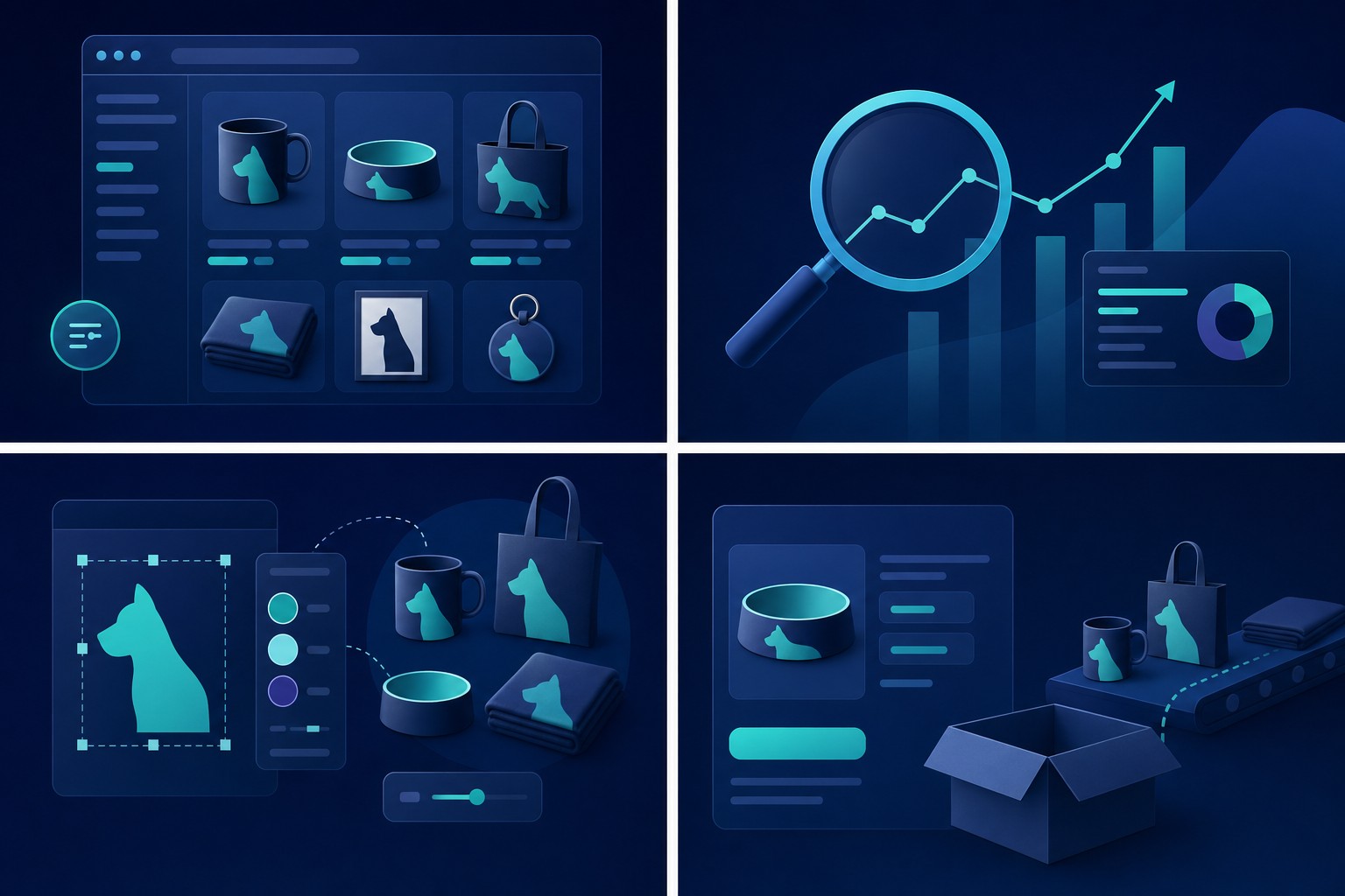 custom pet product niche positioning workflow