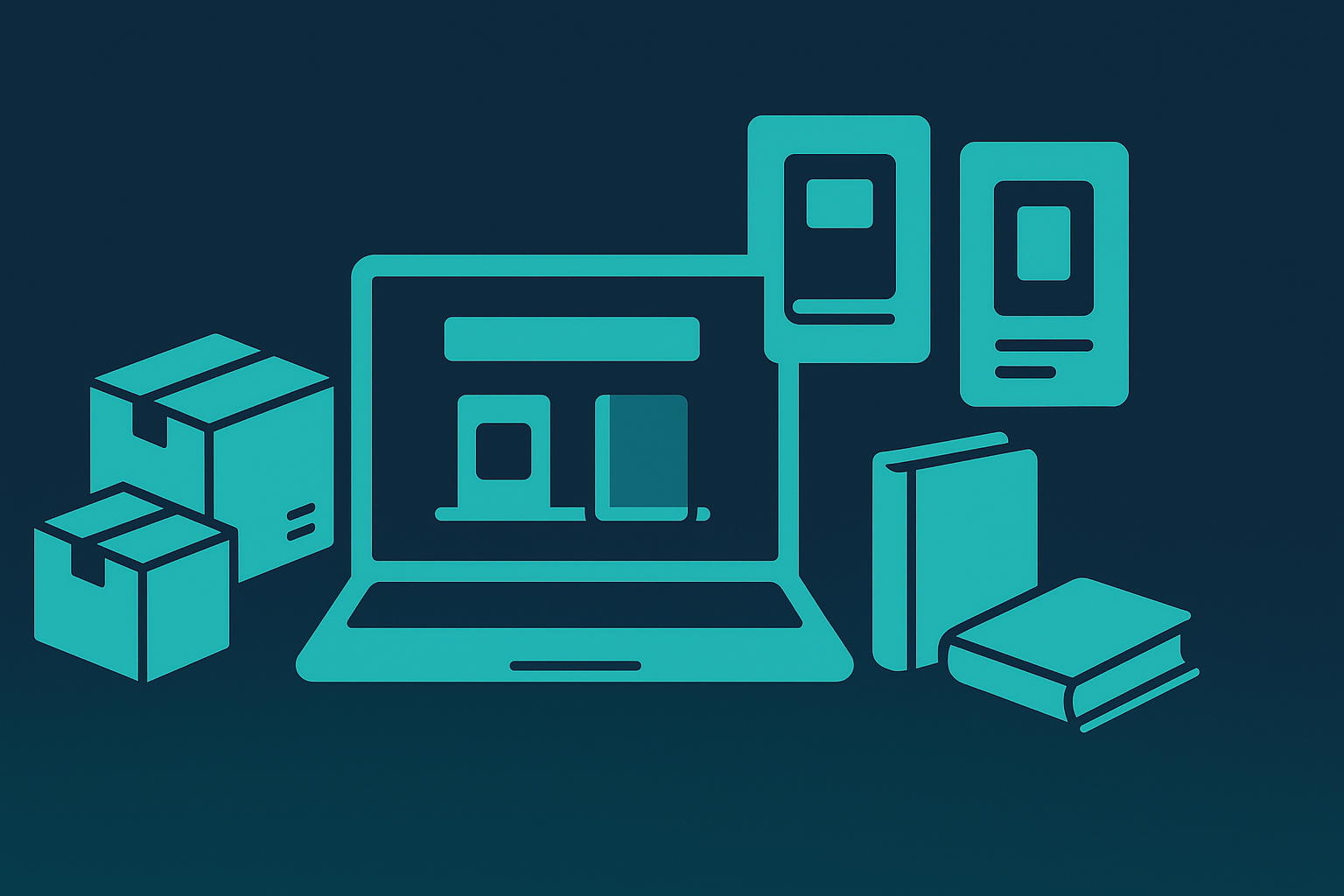 where to sell print on demand books ecommerce channels illustration