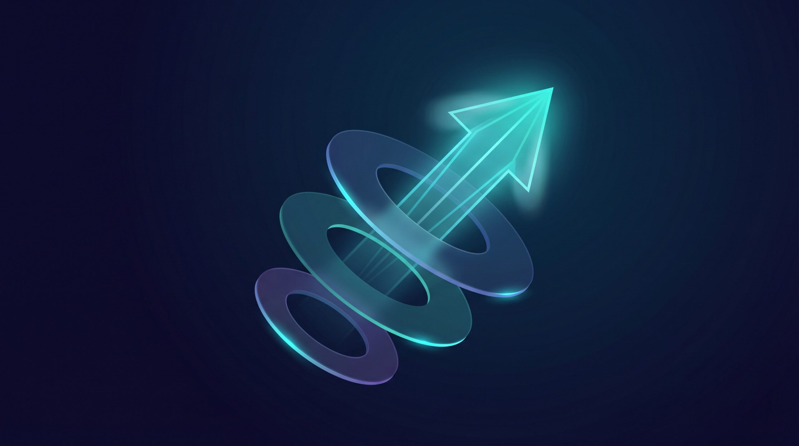 Print on demand margin and profit growth upward trend illustration