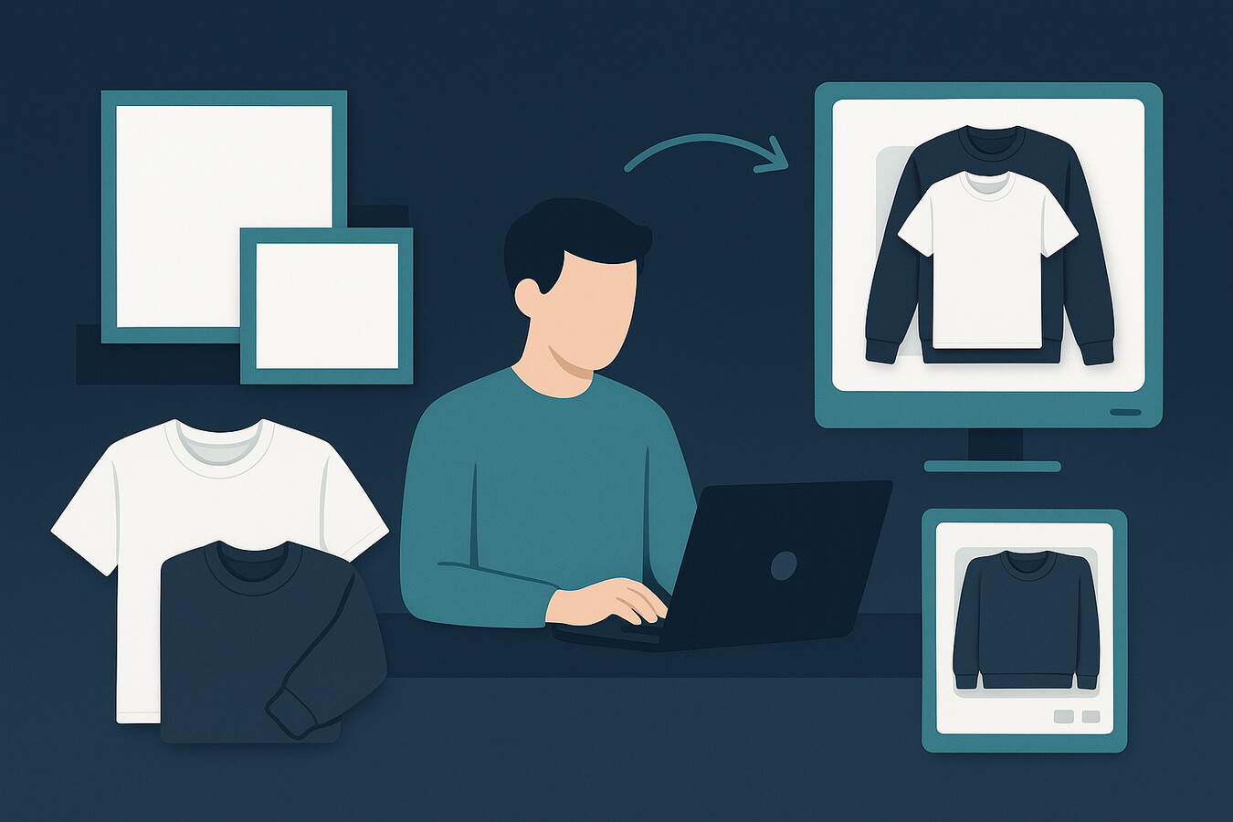print on demand Etsy mockup strategy for higher click through rates
