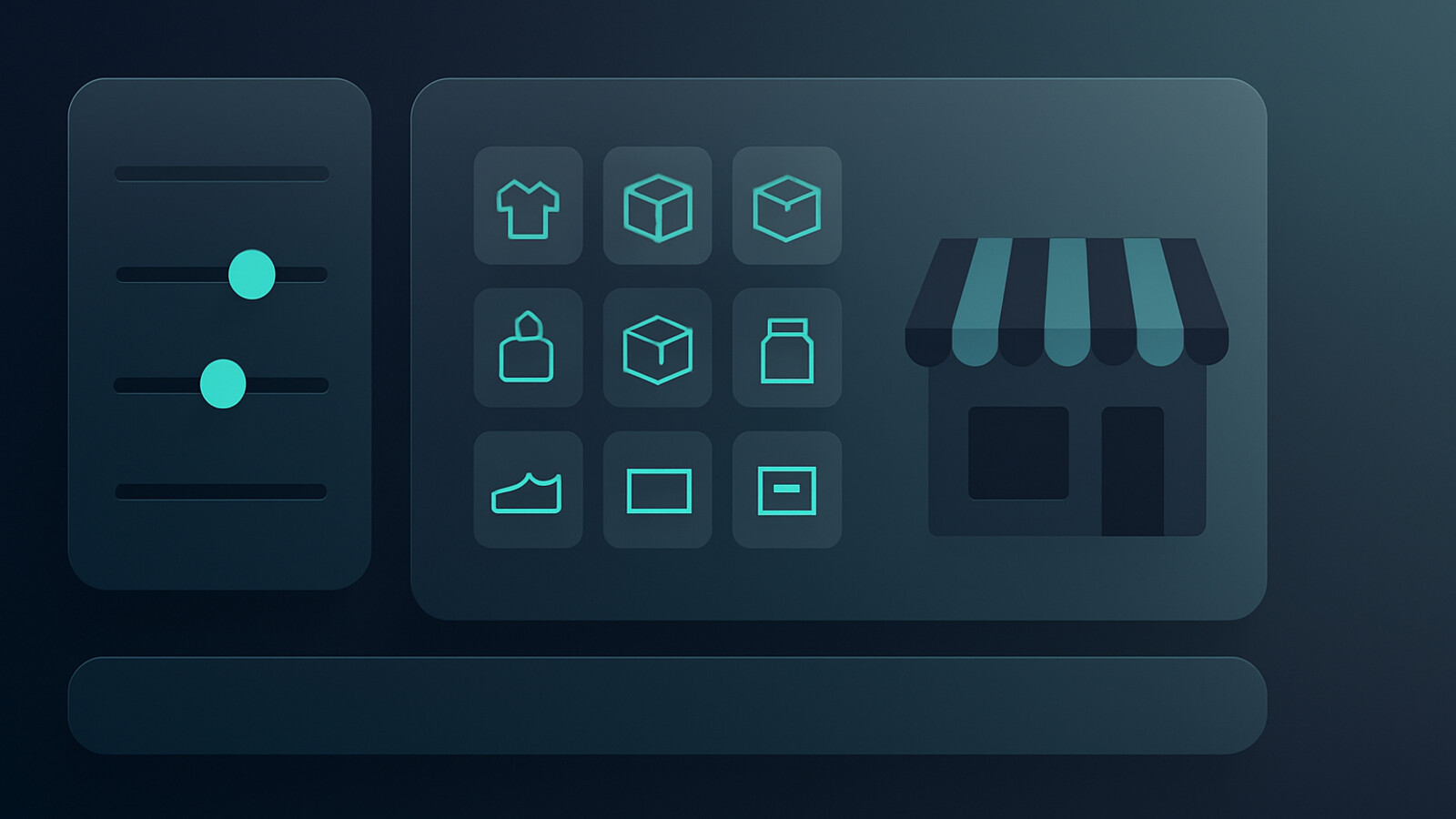 Threadless alternative storefront dashboard with inventory and publishing controls
