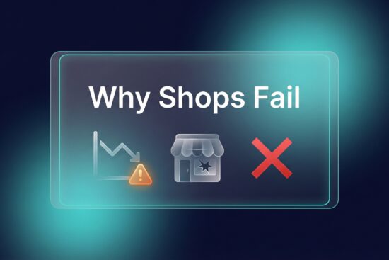 Why Shops Fail - MyDesigns blog thumbnail