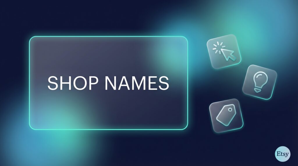 Etsy Shop Name Ideas for Digital Product Sellers