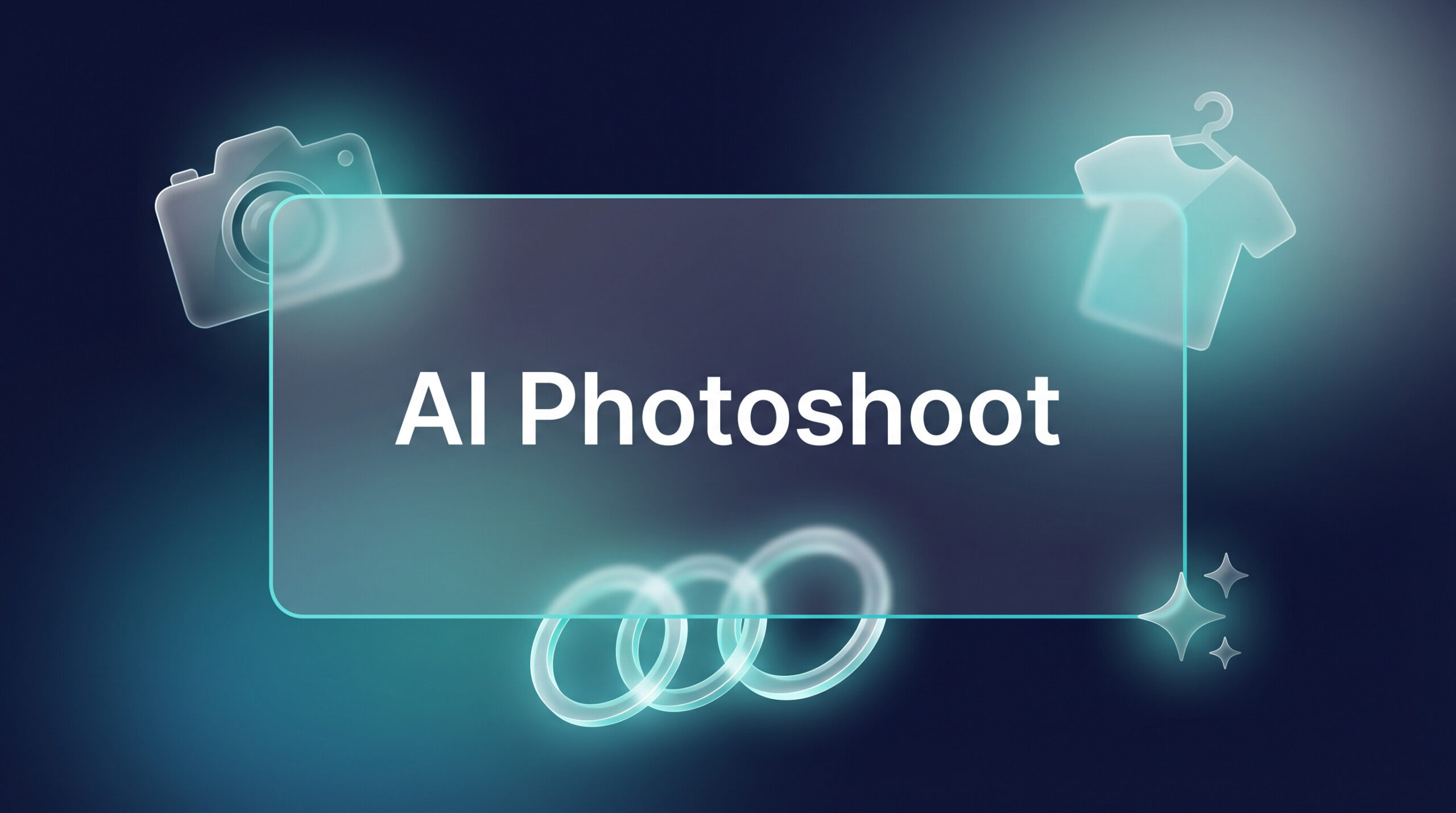 AI photoshoot setup for print on demand products