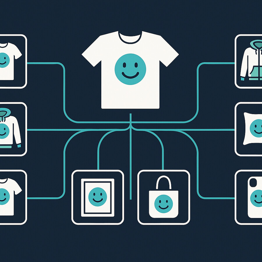 Workflow for expanding trending t-shirt designs 2026 into multiple listings