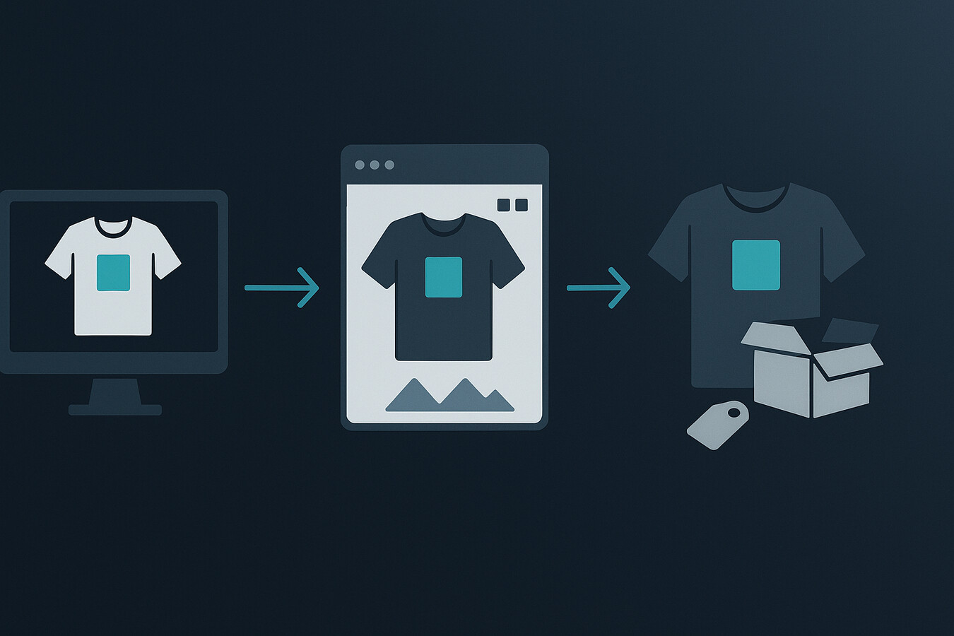 best t shirt design maker with connected mockup workflow