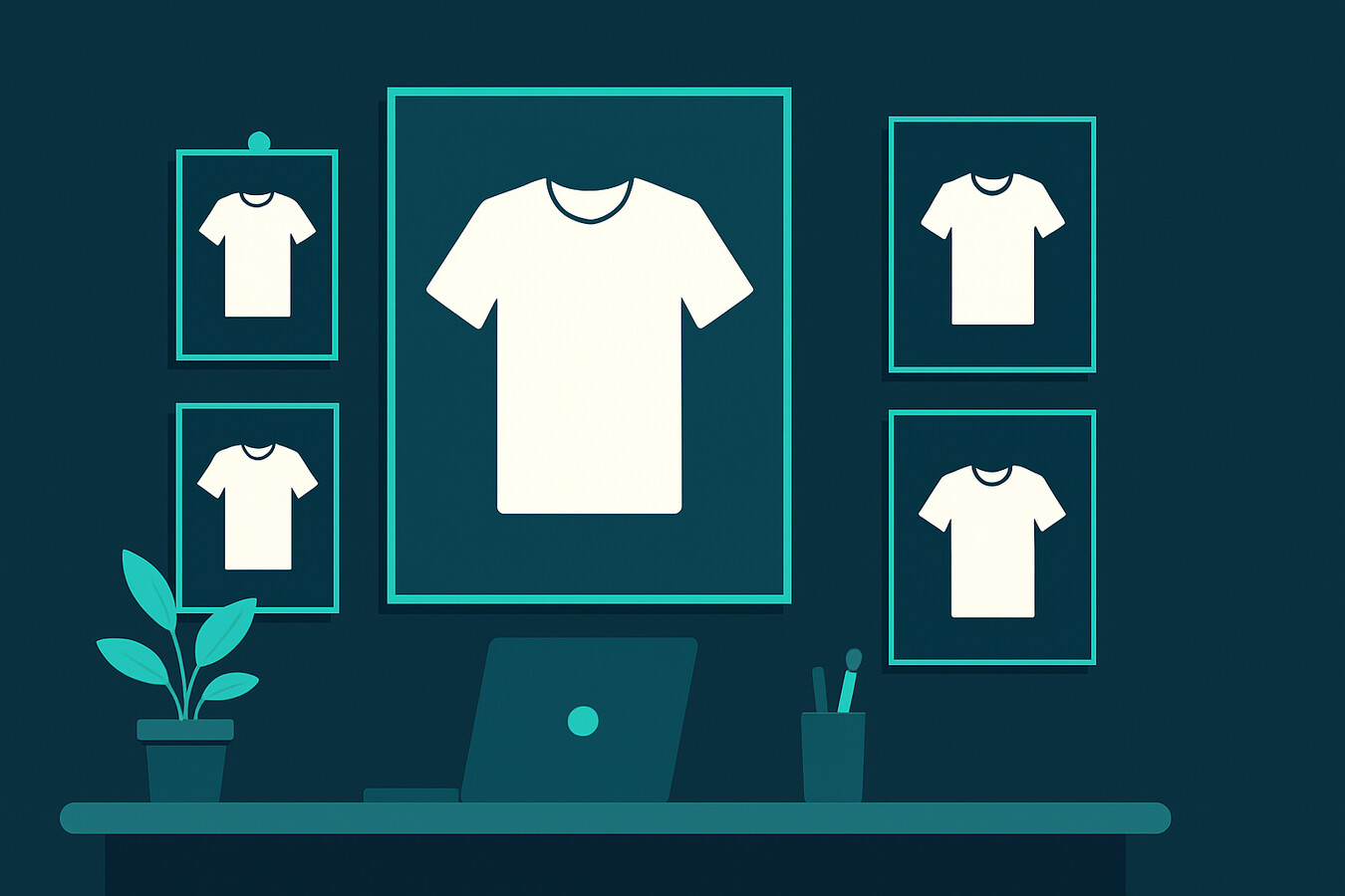 t shirt mockup generator workflow for product image testing