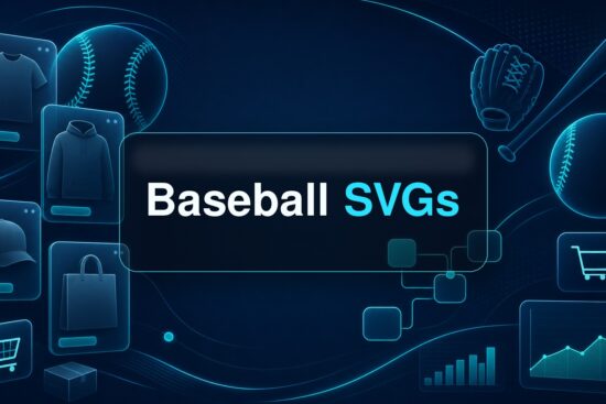 baseball svg featured cover for digital product sellers