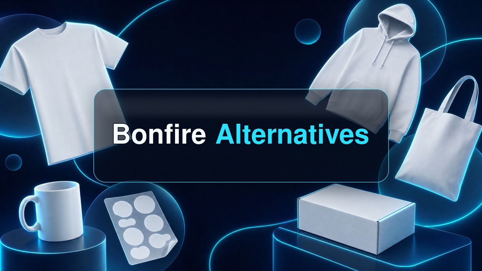 Bonfire Alternatives MyDesigns editorial cover for merch sellers