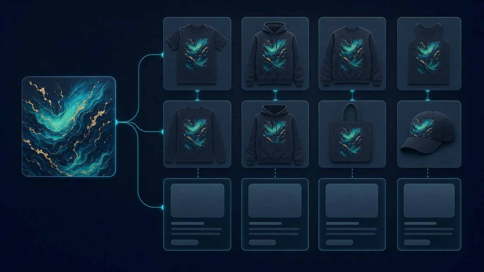 Canva t shirt design catalog expansion for print on demand