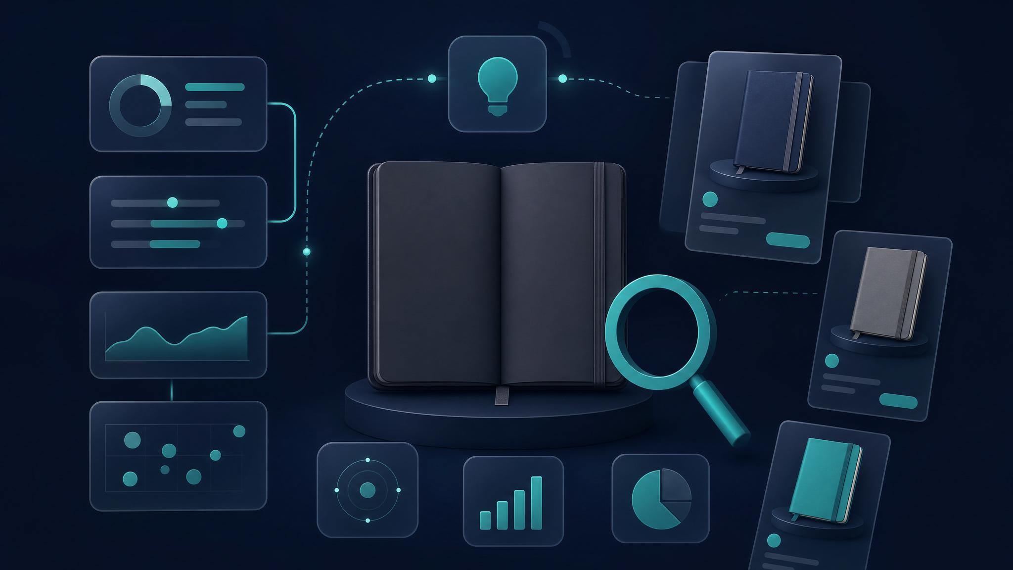 custom notebooks niche research workflow for Etsy and print on demand sellers