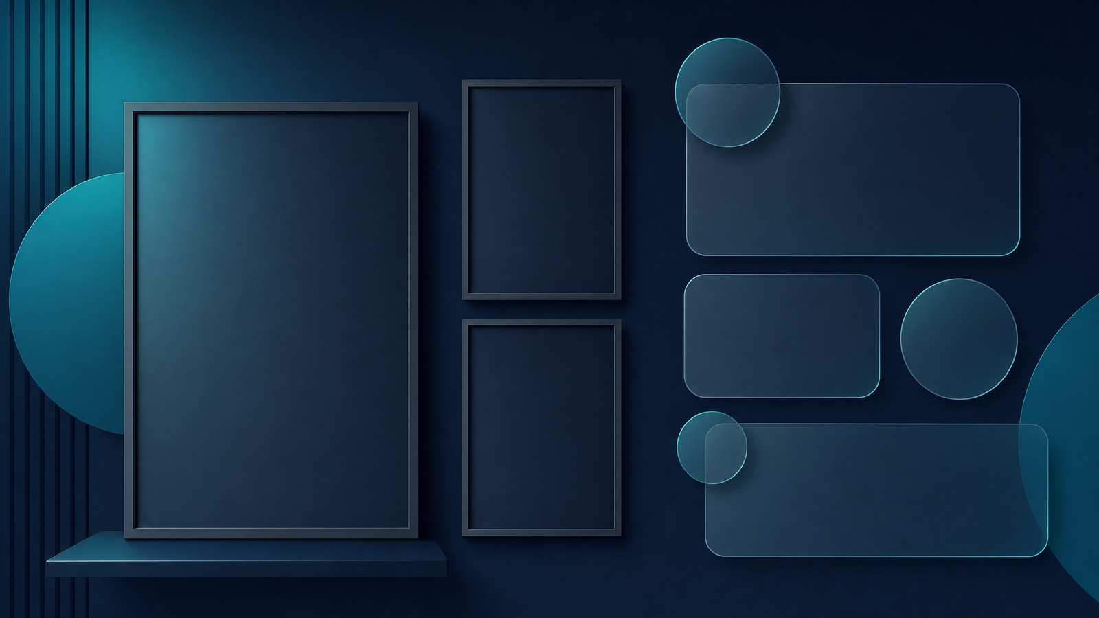 custom poster mockups for online wall art listings