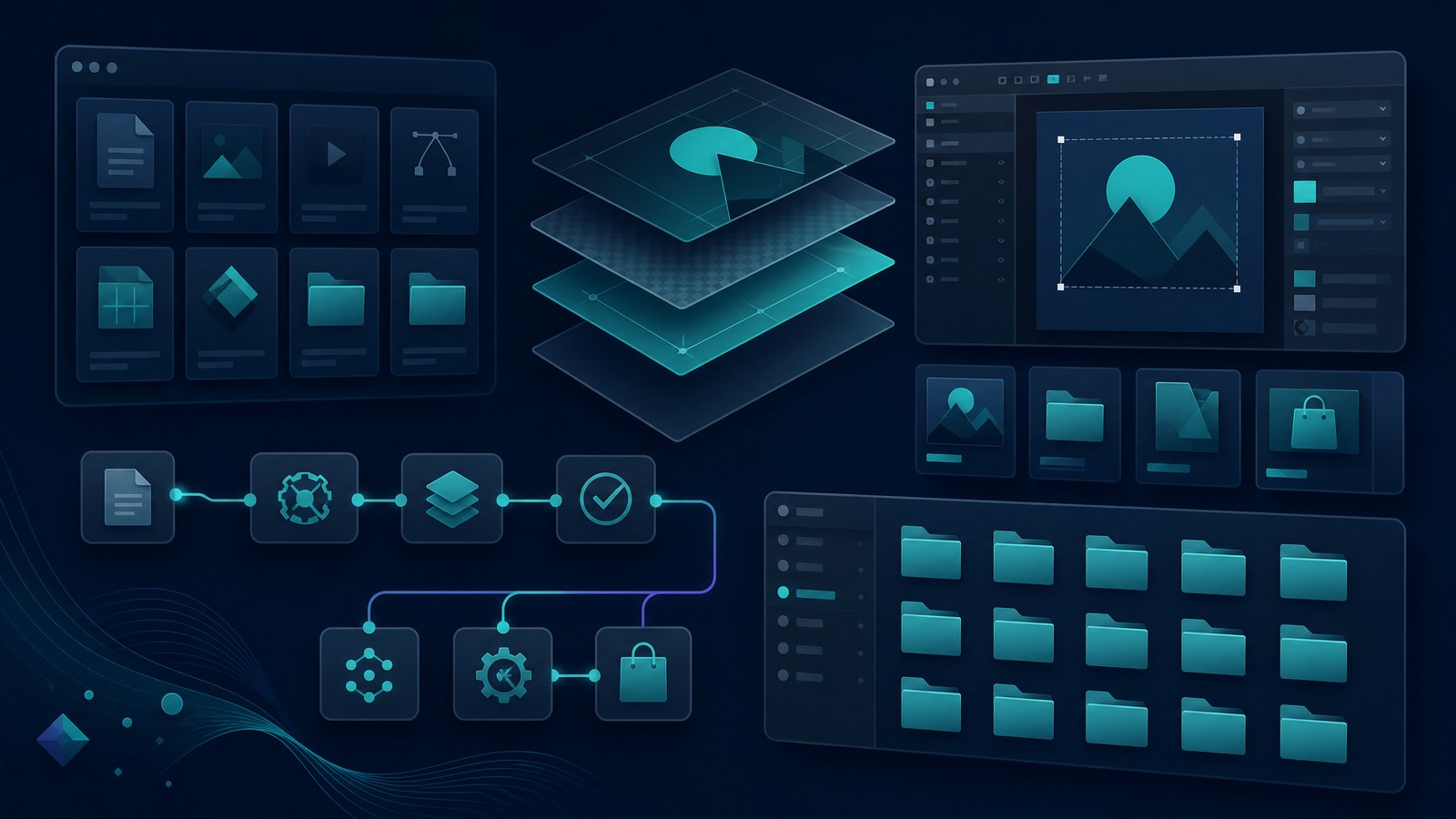 batch asset creation for shopify digital products
