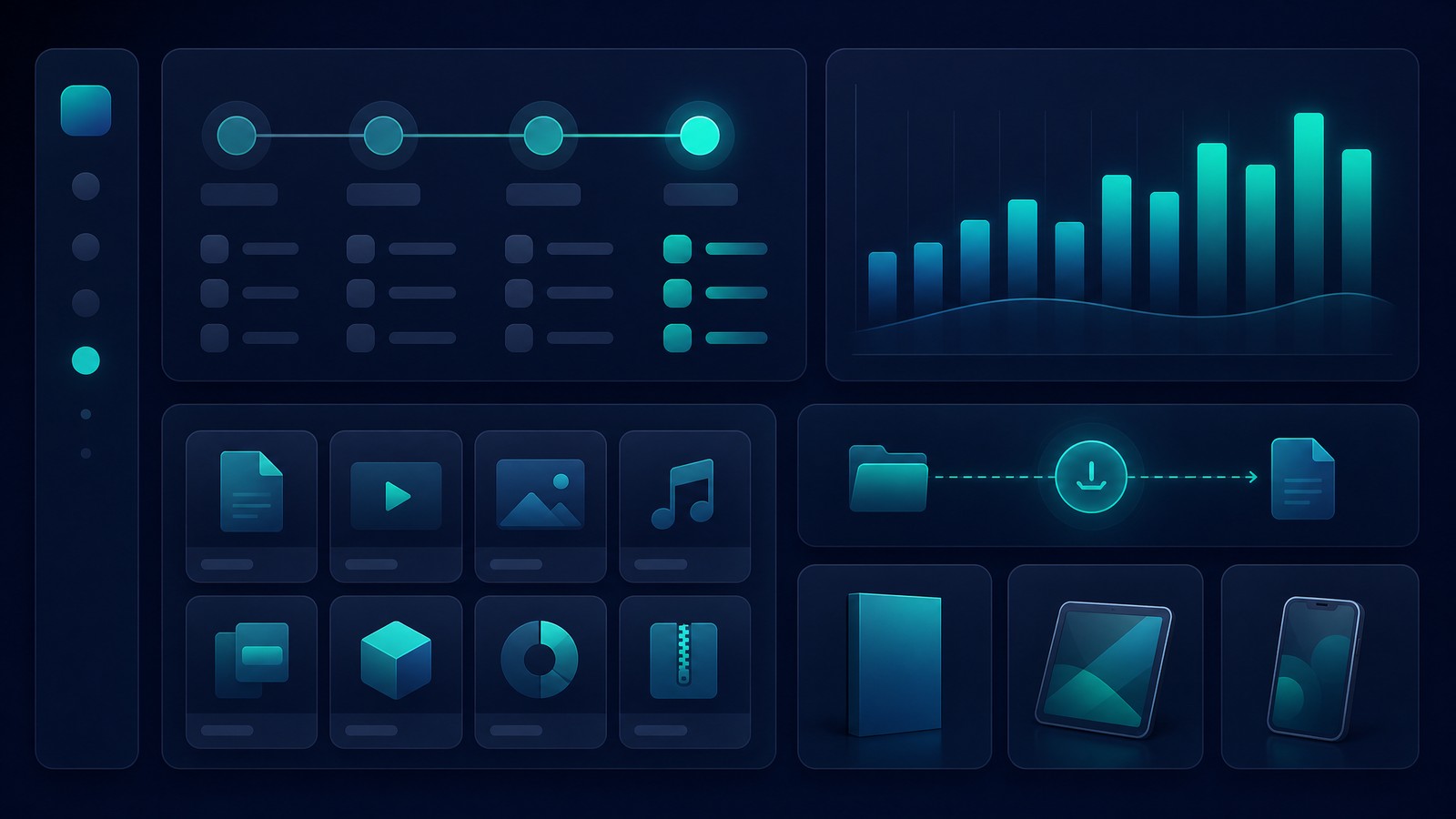shopify digital products launch workflow dashboard