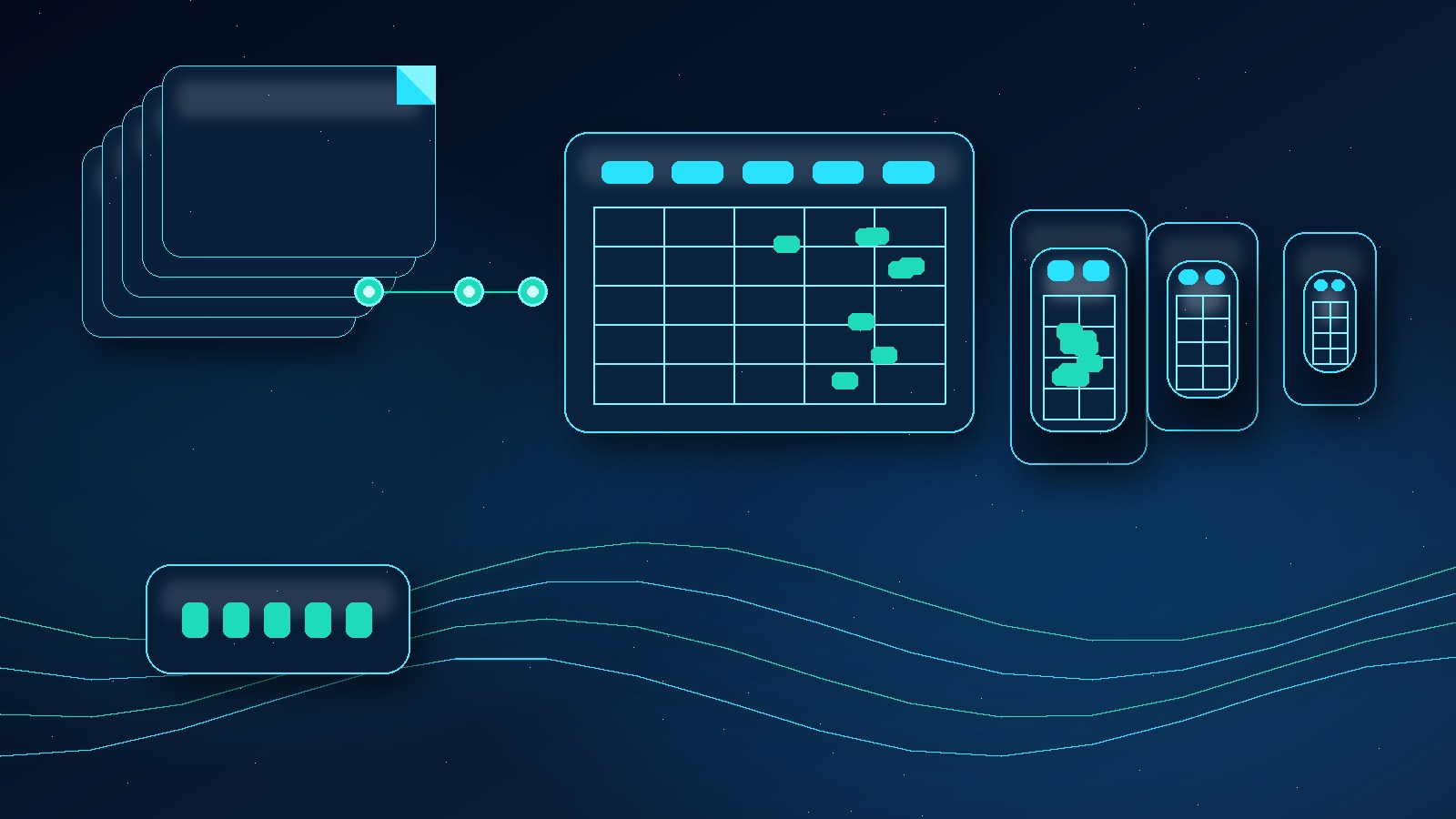 weekly planner template product research workflow illustration