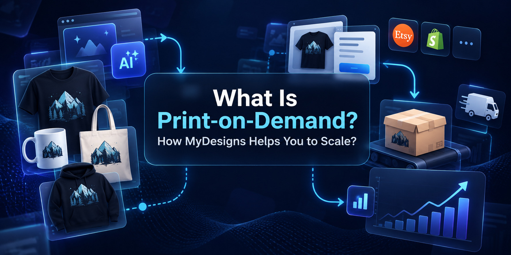What is POD? How MyDesigns helps you to scale?